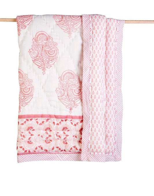 Pink City Cotton Quilt