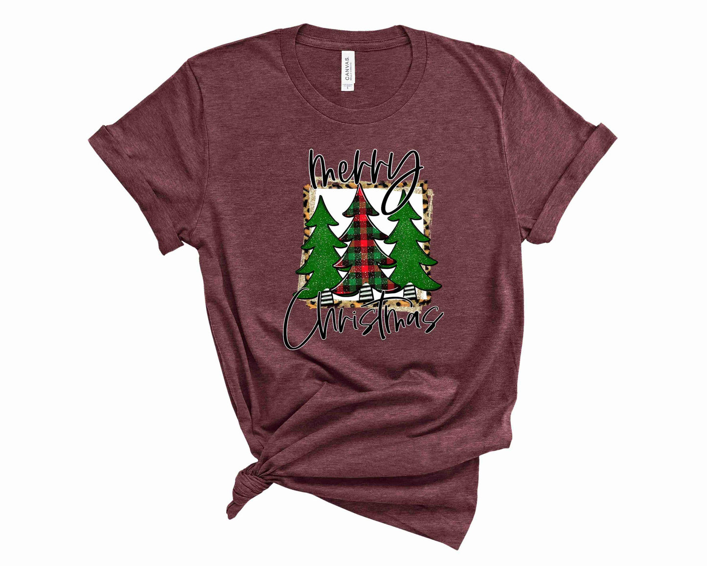 MC Buffalo Plaid Tree - Graphic Tee