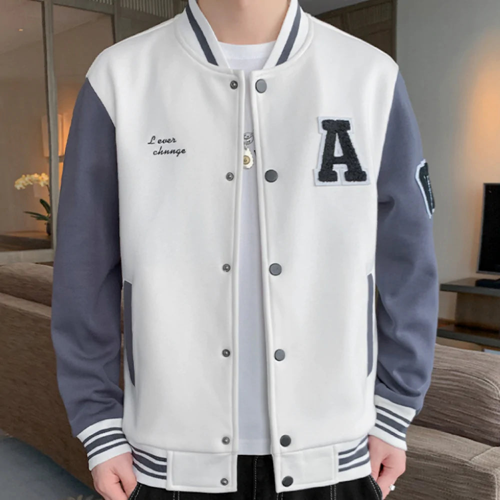 Mens College Baseball Jacket